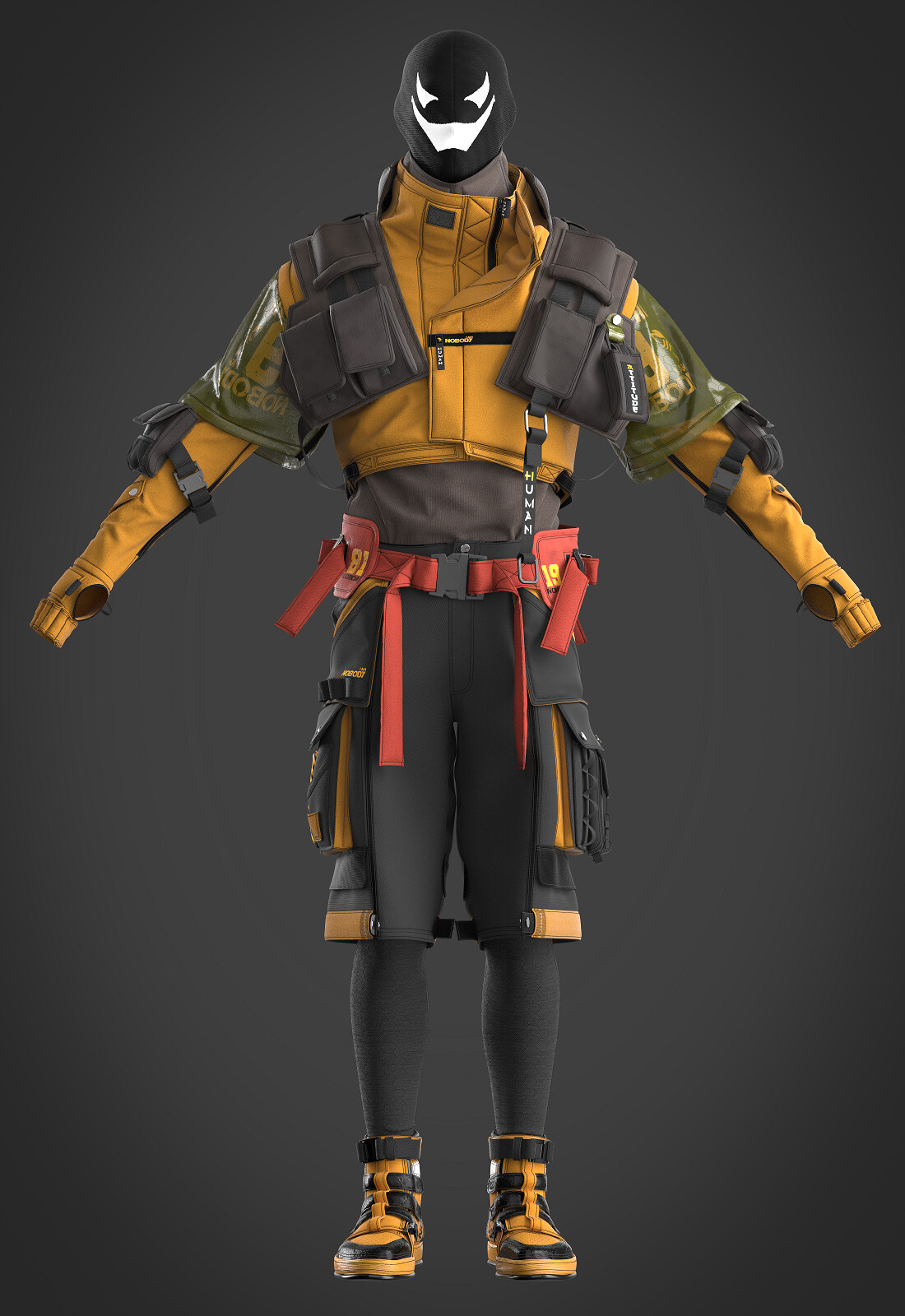 ArtStation - Male Outfit-vol01 | Game Assets