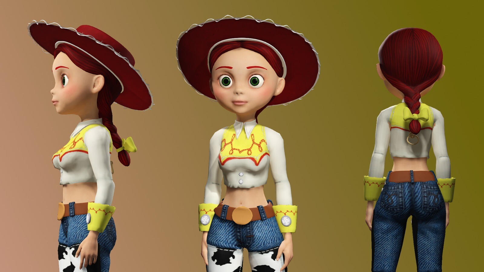 Jessie - Toy Story (Full Rigged)