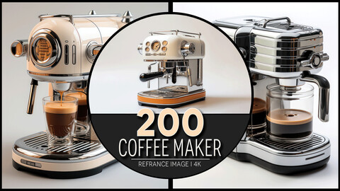 Coffee Maker 4K Reference/Concept Images