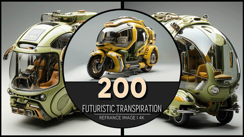 Futuristic Transpiration 4K Reference/Concept Images