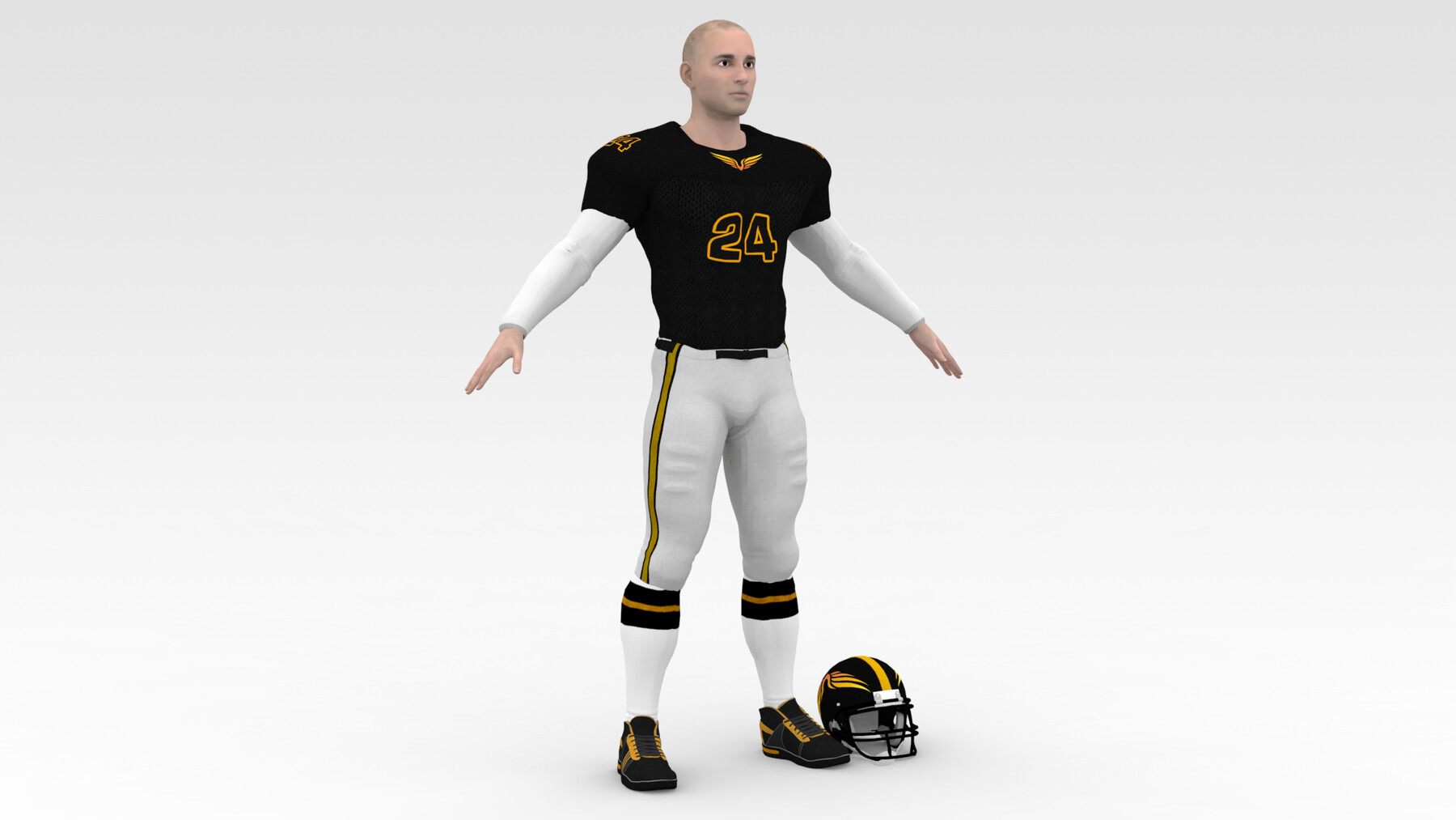 ArtStation - American Football Player | Resources