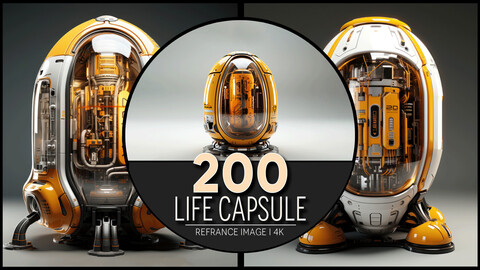 Life Capsule 4K Reference/Concept Images