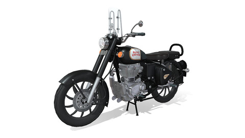 Royal Enfield Classic 350 With Windshield