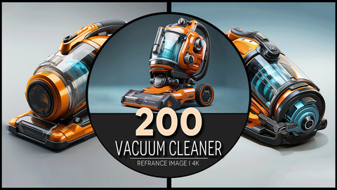 Vacuum Cleaner 4K Reference/Concept Images