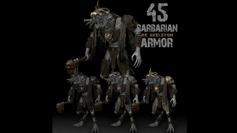45 Barbarian Armor
