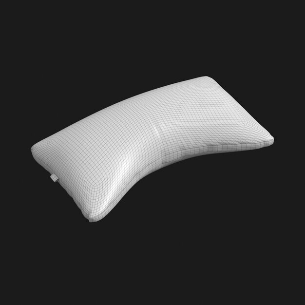 Solid Pillow Set 3D model