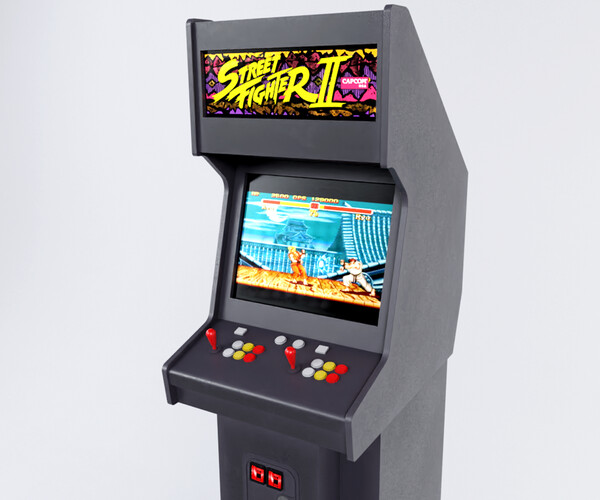 ArtStation - Arcade Machine Cabinet | Game Assets