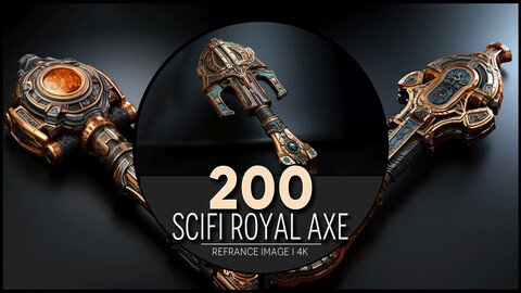 Scifi Royal Axe 4K Reference/Concept Images
