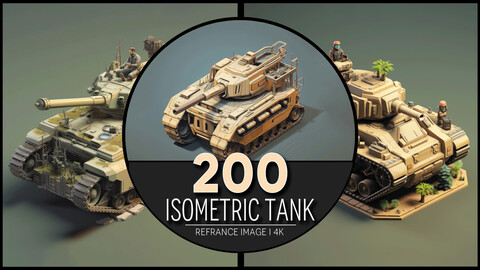 Isometric Tank 4K Reference/Concept Images