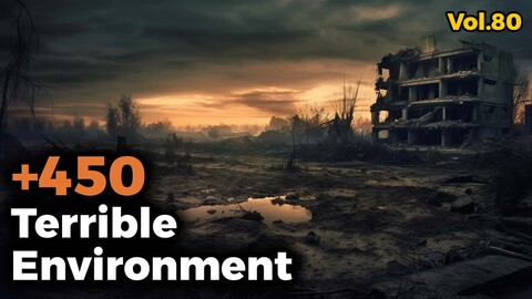 +450 Terrible Environment Concept(4k) | Vol_80