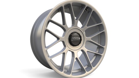 BBS RC wheel 3D model