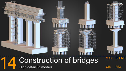 14-Construction of bridges-Kitbash-vol.03