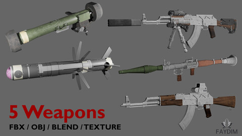 5 WEAPONS