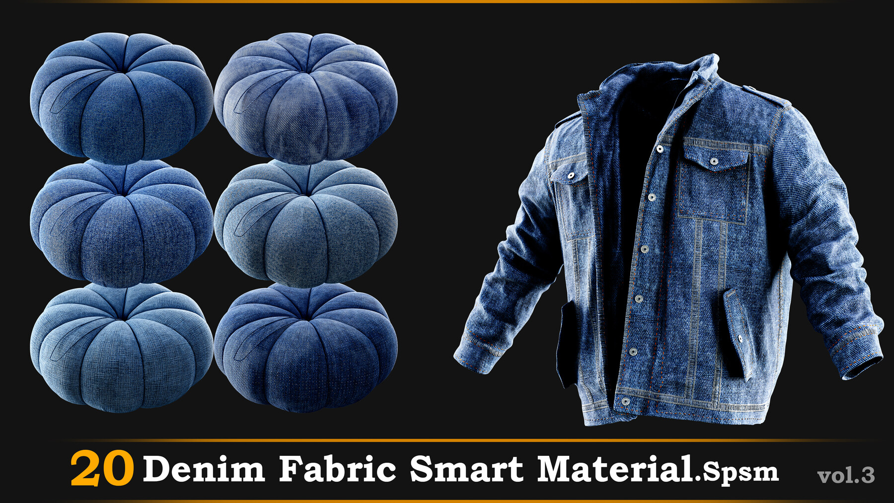 ArtStation - 26 Realistic Seamless Denim Jeans Fabric Textures