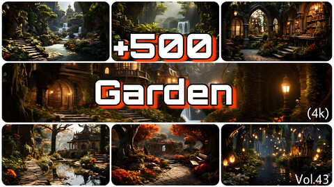 +500 Garden Concept (4k)