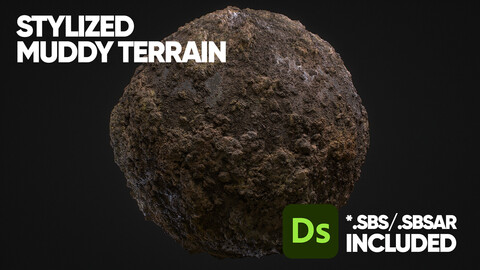 Natural Muddy Terrain Material