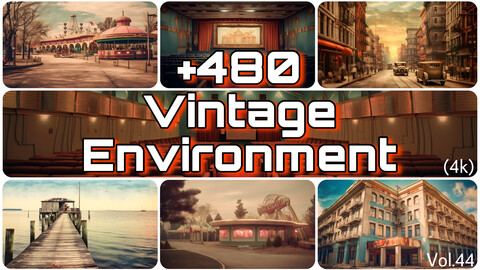 +480 Vintage Environment Concept(4k)
