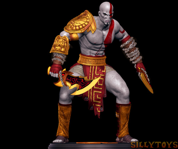 ArtStation - Kratos - God of War 3 3D print model | Resources