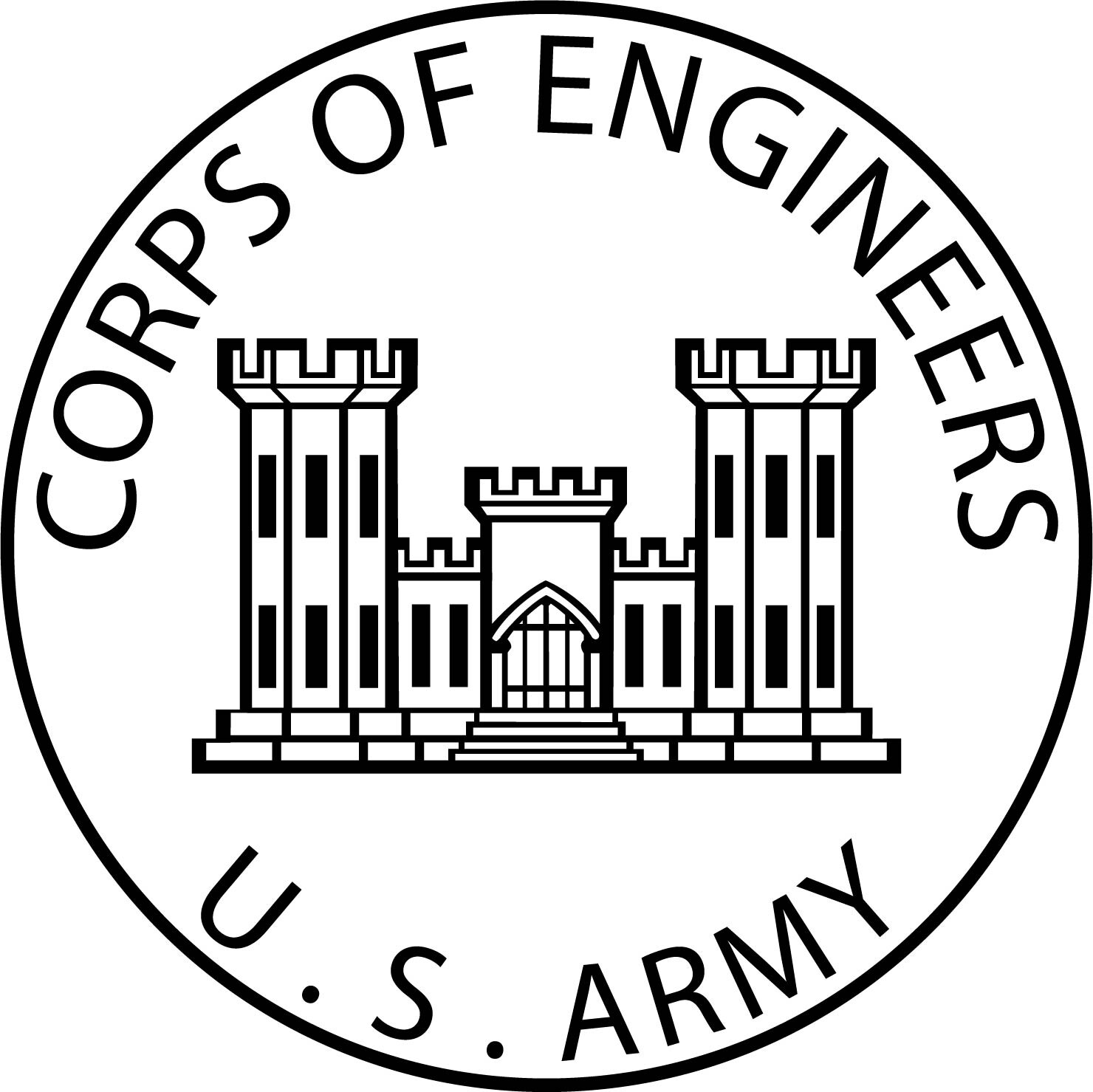 Artstation - Us Army Corps Of Engineers Branch Plaque Patch Vector File 