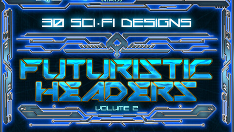 Futuristic header Volume II