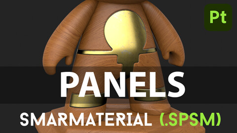 Panels Smart Material Substance Painter .spsm FREE