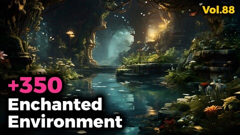 +350 Enchanted Environment Concept (4k) | Vol_88