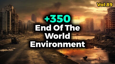 +350 End Of The World Environment Concept (4k) | Vol_89