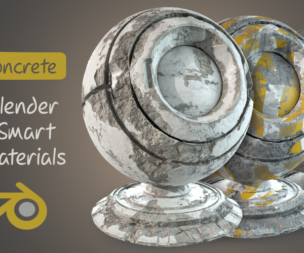 ArtStation - Blender Smart Materials | Concrete | Resources