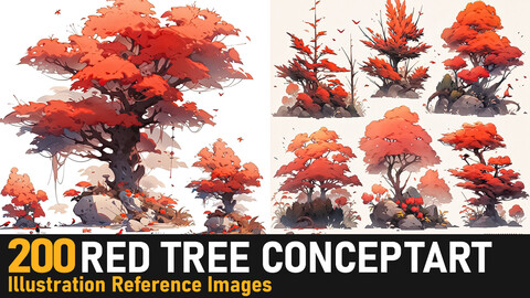 Red Tree Concepts |4K Reference Images