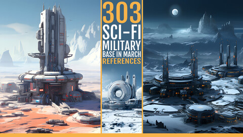 303 Sci-fi Military Base in March