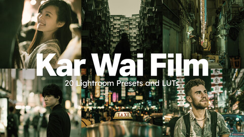 20 Kar Wai Film LUTs & Lightroom Presets