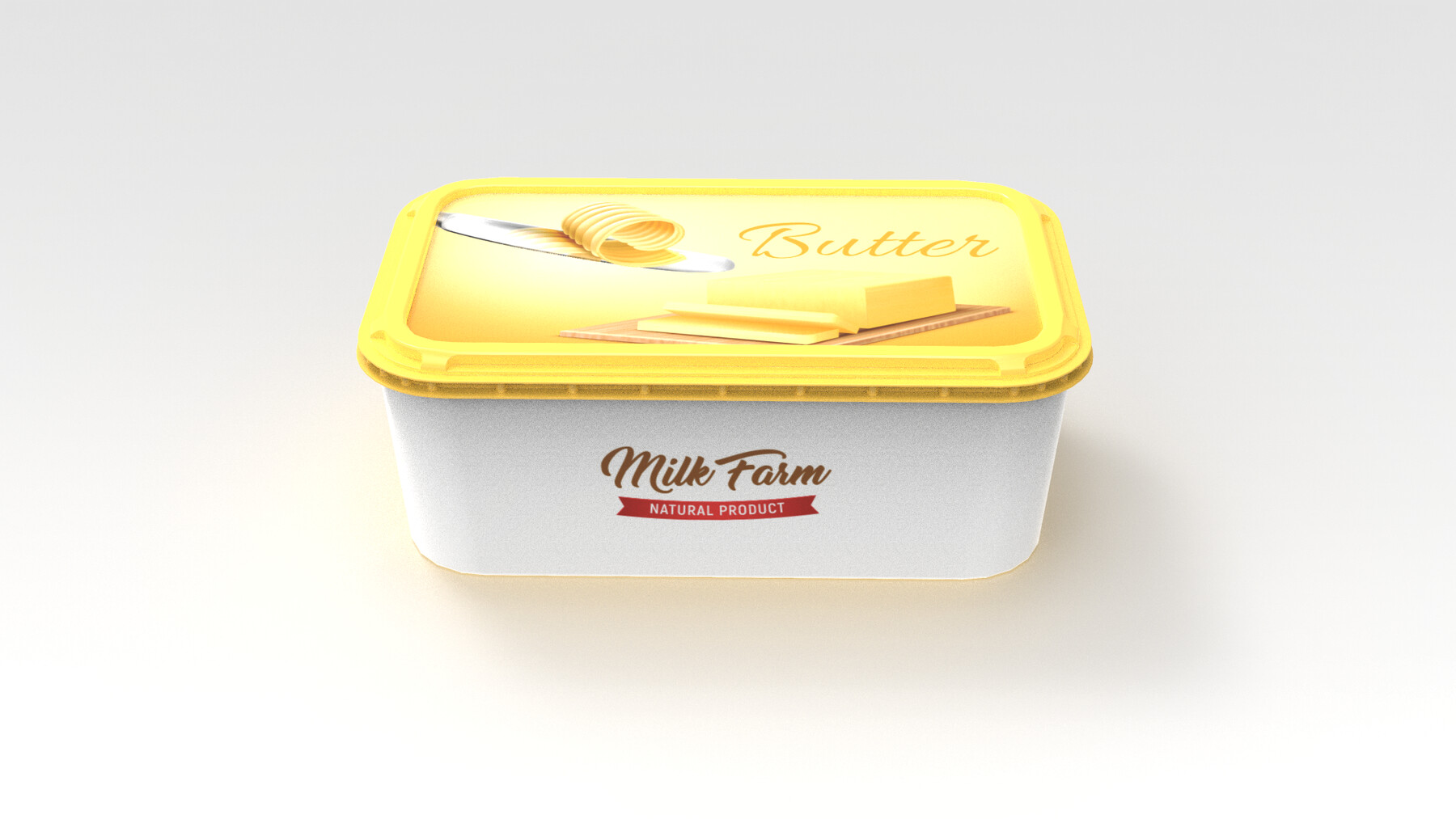 ArtStation - Margarine Container | Resources