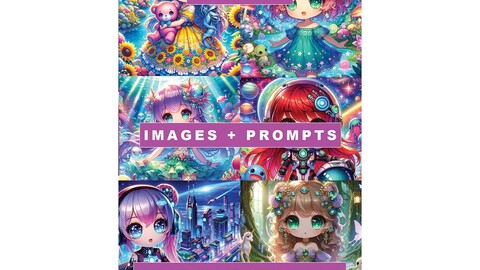 10 Images + 10 DALLE Prompts, CHATGPT 4 & Dall-e 3 Prompt Guide