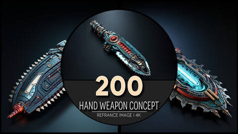 Hand weapon concept 4K Reference/Concept Images