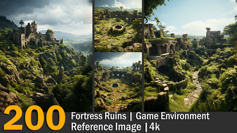 Fortress Ruins | Game Environment | Reference Images | 4K