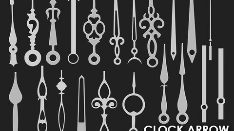 Clock Arrow IMM Brush Pack (21 in One)