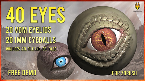 The Ultimate Eyes Pack for dragons!