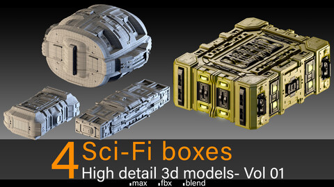 4- Sci-Fi Boxes- Vol 01