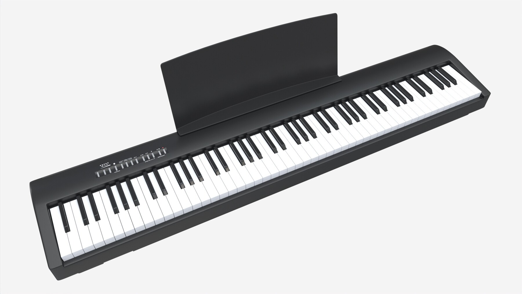 Teclado de piano eletrônico no suporte - Adereços prontos para jogos PBR  Modelo 3D - TurboSquid 2038433