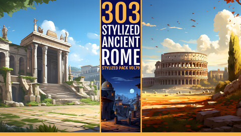303 Stylized Ancient Rome VOL79
