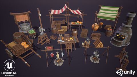 Stylized Medieval Package