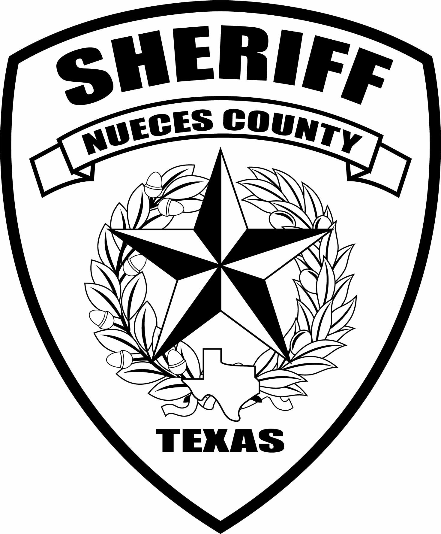 ArtStation - NUECES COUNTY SHERIFF LAW ENFORCEMENT PATCH VECTOR FILE ...