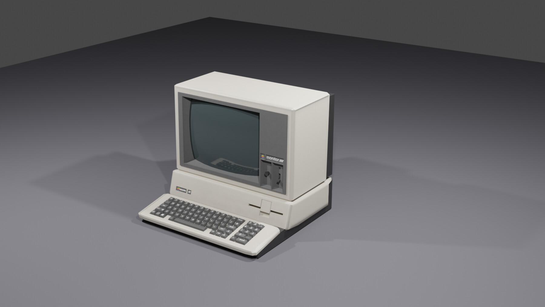 ArtStation - Apple 3 computer - PBR Game Ready model | Resources