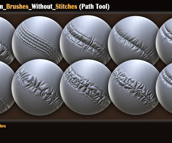 ArtStation - Dynamic Seam_Brushes_Without_Stitches (Path Tool)-Vol4 ...