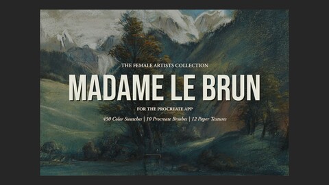 Madame Le Brun Procreate Kit