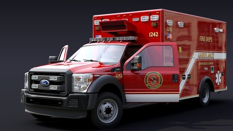 Ford F550 Ambulance EMS