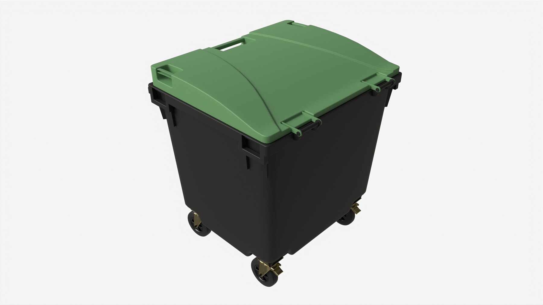 1100l recycling large bin waste plastic