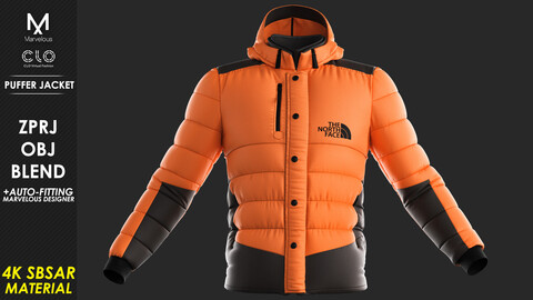 Puffer Jacket - Marvelous / CLO Project file