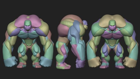 Stylized Creature Blockout