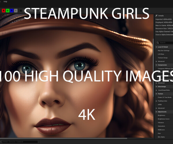 ArtStation - Steampunk Girls UE5.3 | Artworks